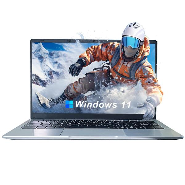 Imagem de Notebook XINHENGTAI Quad Core de 14,1", 6 GB de RAM, 256 GB, SSD Windows 11