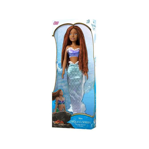 Imagem de Nova Boneca Ariel Princesa Disney Filme Pequena Sereia 55Cm