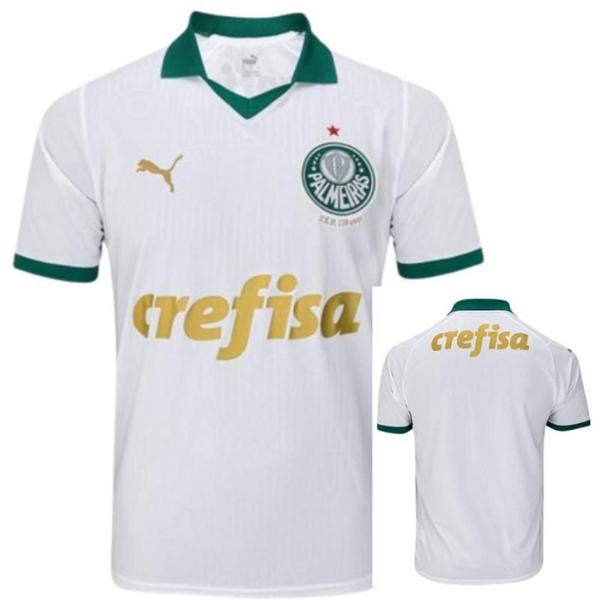 Imagem de Nova Camisa Palmeiras II 24/25   Torcedor  Masculina - Branco