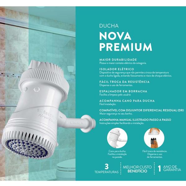 Imagem de Nova Ducha 3 Temperaturas 127V 5500W Sintex