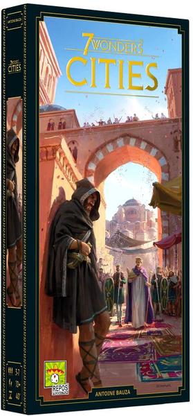 Nova edição da expansão do jogo de tabuleiro 7 Wonders Cities - Repos Production Imagem de Nova edição da expansão do jogo de tabuleiro 7 Wonders Cities