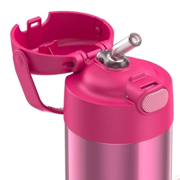 Imagem de Nova Garrafa Termica  Kids Infantil Thermos 355 Ml C/ Alça