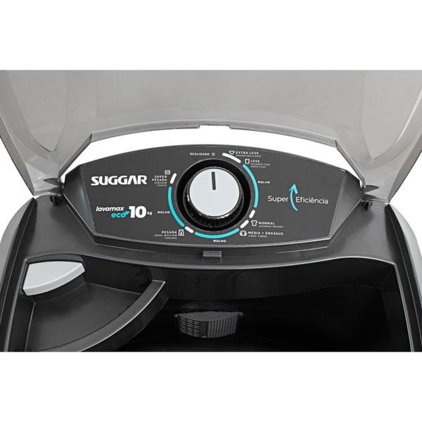 Imagem de NOVA Tanquinho Lavamax Eco 10kg 220V Preto LE1022PT Suggar