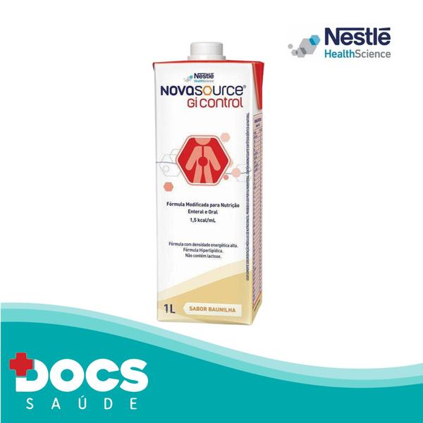 Imagem de Novasource GI Control 1.5 kcal 1000ml Nestlé CX 12 Unidades