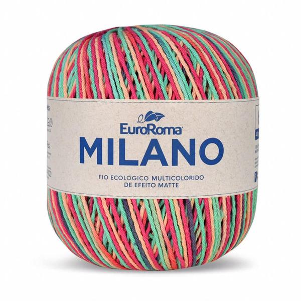 Imagem de Novelo Euroroma Milano 200g 226m (barbante multicolorido)