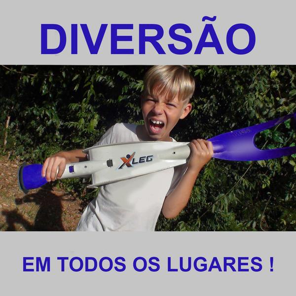 Imagem de Novidade: Brinquedo Divertido Para Criança Xleg Azul Com Acessórios