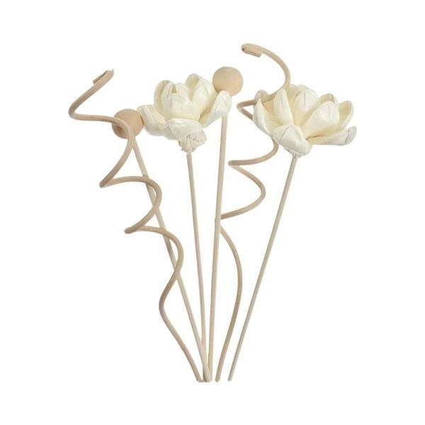 Imagem de NOVO 6PCS/8PCS/9PCS Flor Artificial Rattan Reed Fragrância Aroma Difusor Recarga Vara DIY Floral