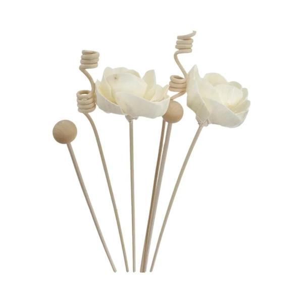 Imagem de NOVO 6PCS/8PCS/9PCS Flor Artificial Rattan Reed Fragrância Aroma Difusor Recarga Vara DIY Floral