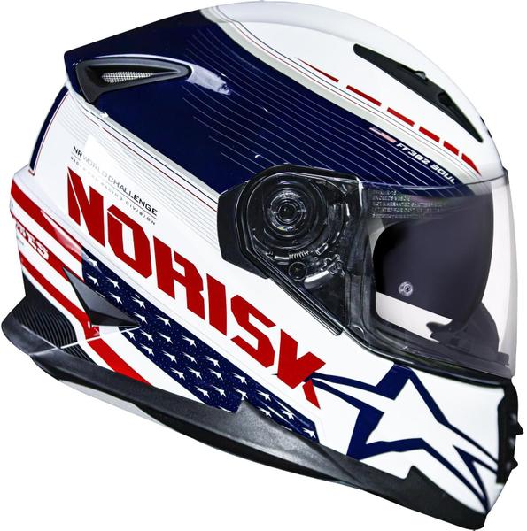 Imagem de Novo Capacete Norisk Ff302 Grand Prix Estados Unidos Usa