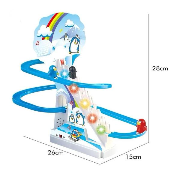 Imagem de Novo Escorregador Pinguim Com elevador Com Som Envio Imediato !!