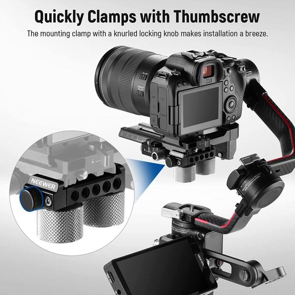 Novo kit de contrapesos e grampos de cardan para DJI e ZHIYUN - Neewer Imagem de Novo kit de contrapesos e grampos de cardan para DJI e ZHIYUN