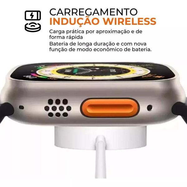 Imagem de Novo Smartwatch Hw69 Pro 2024 Tela Amoled 49mm ChatGpt Pulseiras 49mm Inteligência Artificial