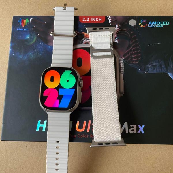 Imagem de Novo! Smartwatch Hw9 Pr0 Max Serie 9 Tela Amoled 49 mm + 2 Pulseiras