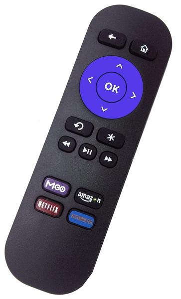 Imagem de Novo substituto remoto para Roku Express 3700 3900 3930, Roku Premiere 2500R 2700R 2450XB 4620XB 4210XB 3900R, Roku 1 2 3 4 HD LT XS XD Boxes, Not Roku Stick, Not for Roku TV