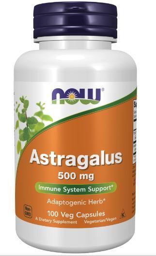 Imagem de Now Foods Astragalus 500mg  (100 Cápsulas) / Importado