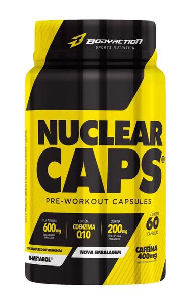 Imagem de Nuclear Caps (Pré-Treino) Body Action - 60 caps