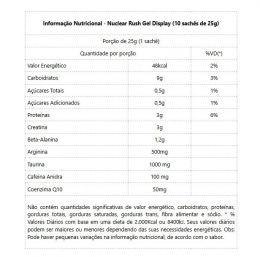 Imagem de Nuclear Rush Gel Sachê (25g) - Sabor: Guaraná