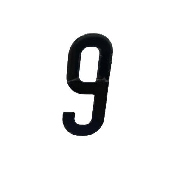 Numero Adesivo Preto Smartfix - 9 Imagem de Numero Adesivo Preto Smartfix - 9