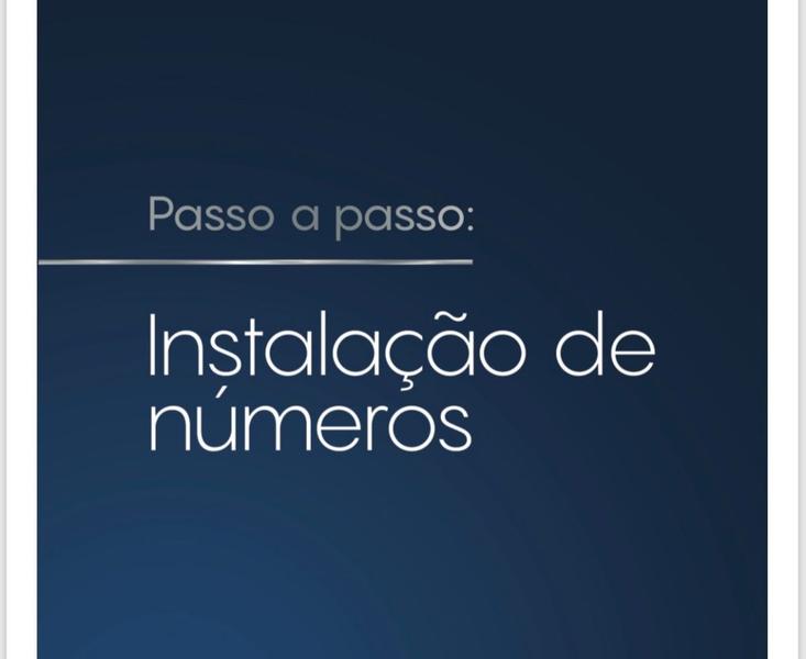 Número Residencial 1 Branco 3d 14cm De Altura - MetalCromo Imagem de Número Residencial 1 Branco 3d 14cm De Altura
