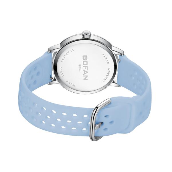 Imagem de Nurse Watch BOFAN para profissionais médicos com pulseira de silicone