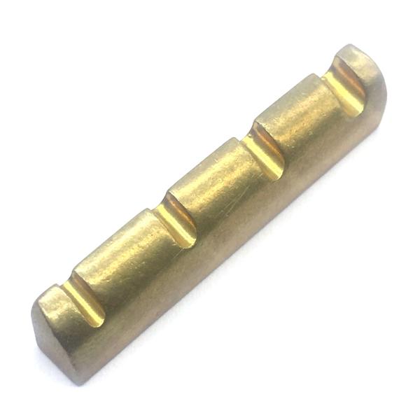 Imagem de Nut pestana metal dourado para Baixo 4 cordas 40 mm