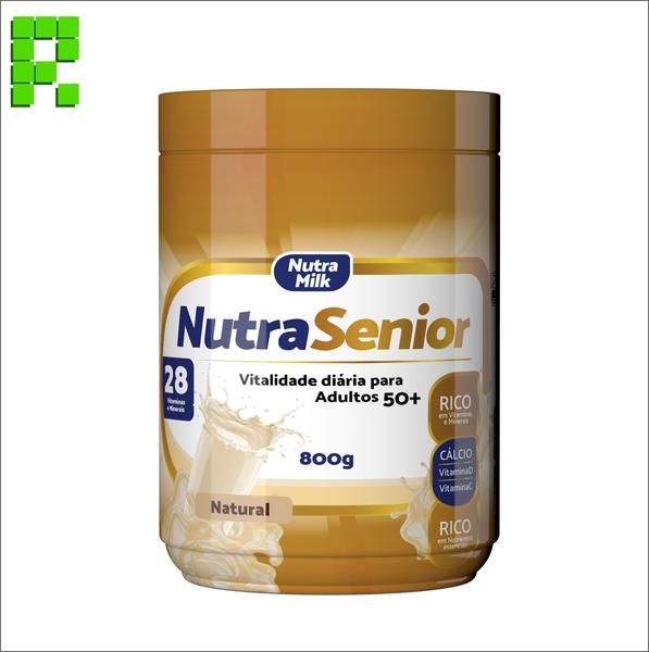 Imagem de Nutra Senior 50+ Completo Suplemento Alimentar com 28 Vitaminas e Minerais - pote 800g