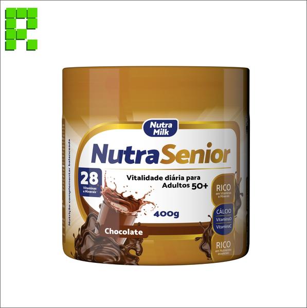 Imagem de Nutra Senior 50+ Suplemento Alimentar Completo rico em Vitaminas e Minerais - pote 400g