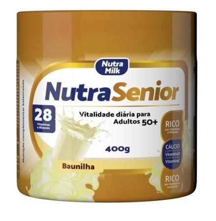 Imagem de Nutra Senior Adulto 50+ Complemento Alimentar 400g Baunilha