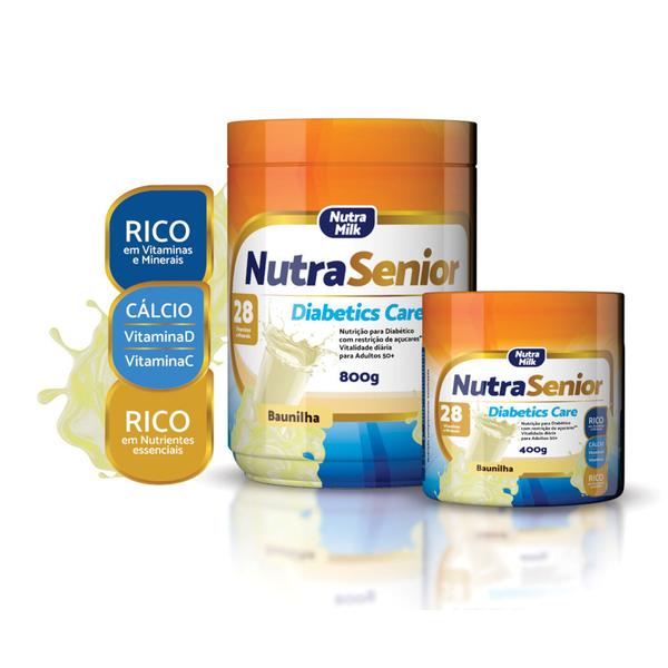 Nutra Senior Adulto 50+diabetics -28 Vitaminas/minerais 800g - LHS FOODS Imagem de Nutra Senior Adulto 50+diabetics -28 Vitaminas/minerais 800g