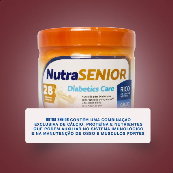 Imagem de Nutra Senior Diabétics Care Complemento Alimentar Pote 400g