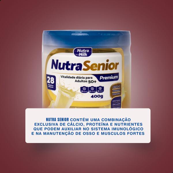 Imagem de Nutra Senior Premium Adulto 50+ 400g 28 Vitaminas E Minerais