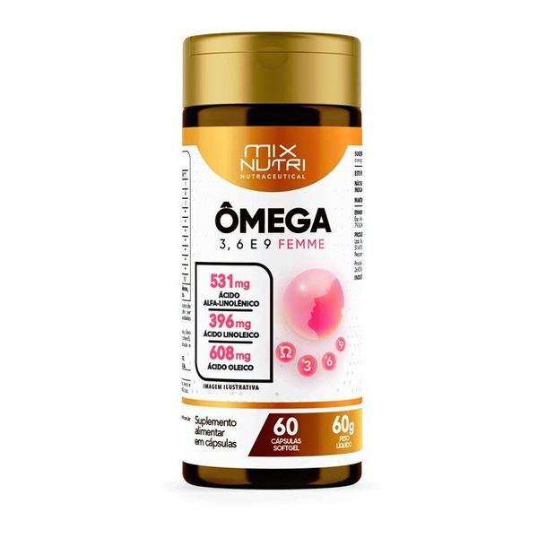 Imagem de Nutraceutical omega 3/6/9 femme - 60 caps