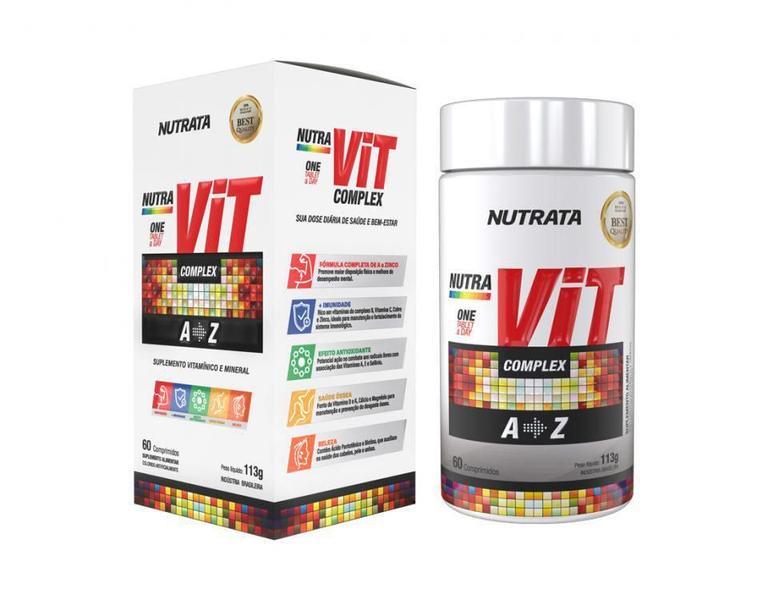 Imagem de Nutravitl Polivitaminico Multivitaminico A Z 60Tabs Nutrata