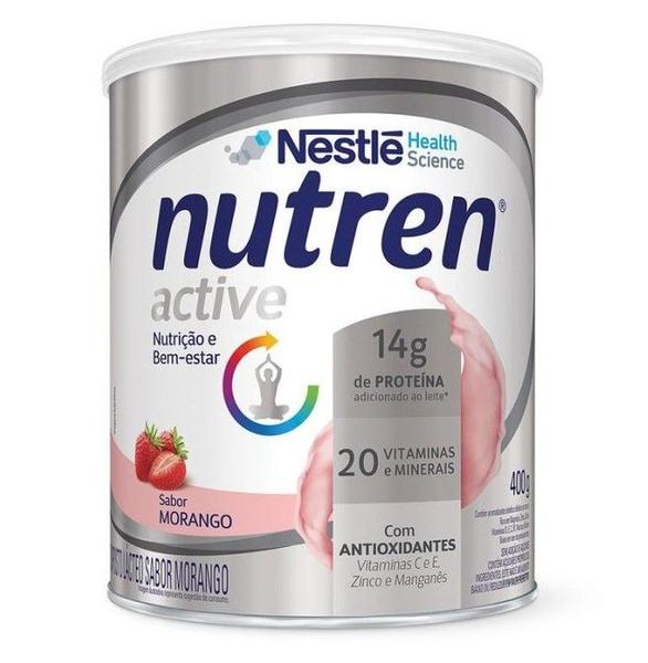 Imagem de Nutren active morango 400g - nestle