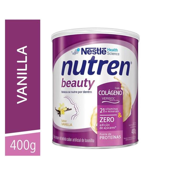 Imagem de Nutren Beauty Vanilla 400g