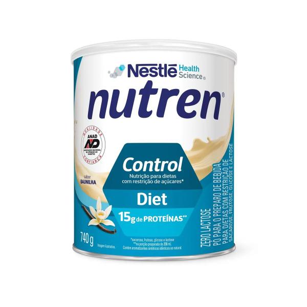 Imagem de Nutren Control Diet 15g De Proteínas Sabor Baunilha 740g Nestlé