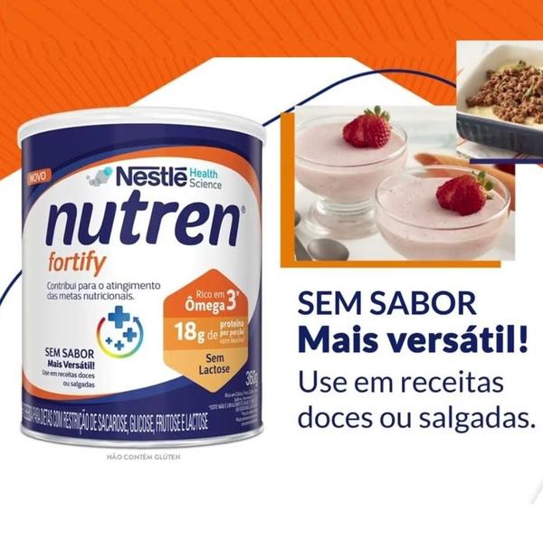 Imagem de Nutren fortify sem sabor 360g (kit c/04) - nestlé