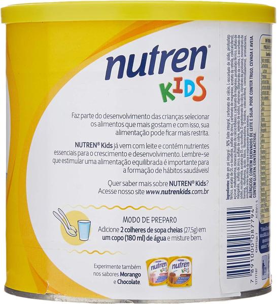 Imagem de Nutren Kids Sabor Baunilha 350g