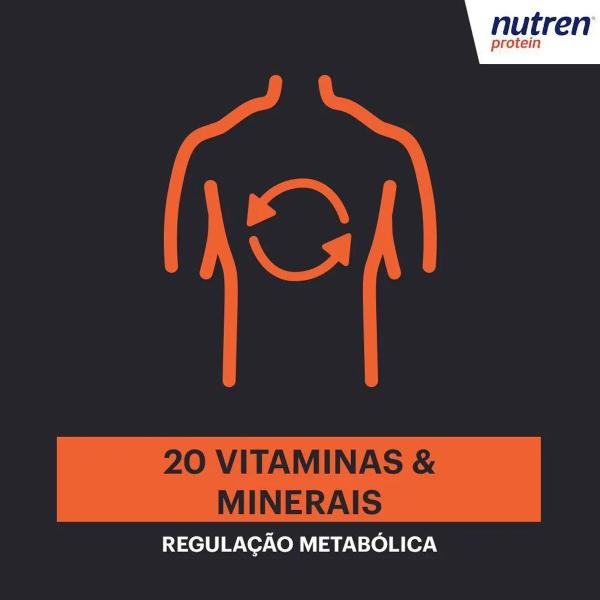 Imagem de Nutren Protein Com Whey Protein Sabor Baunilha Com Cafeína 400g Nestlé