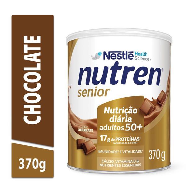 Nutren Senior Composto Lácteo Chocolate 370g Imagem de Nutren Senior Composto Lácteo Chocolate 370g
