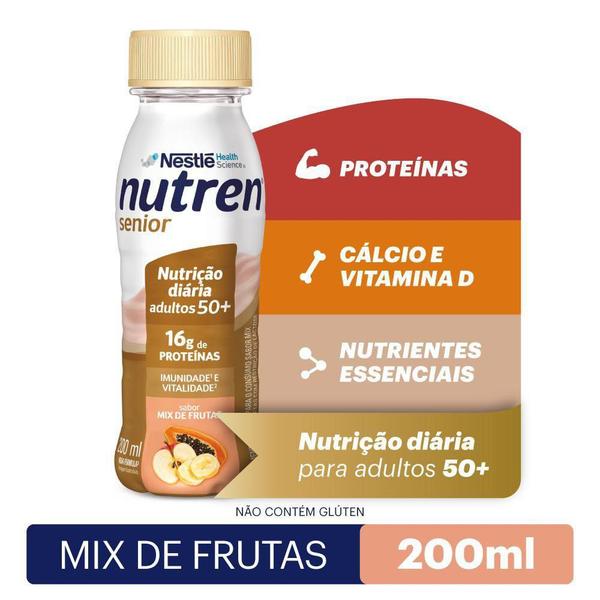 Nutren Senior Mix de Frutas Complemento Alimentar 200ml cada Leve 6 Pague 4 Imagem de Nutren Senior Mix de Frutas Complemento Alimentar 200ml cada Leve 6 Pague 4