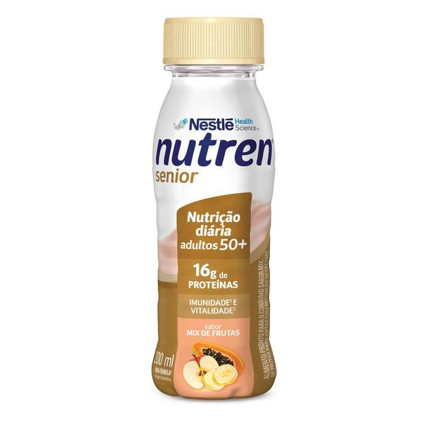 Nutren Senior Mix de Frutas Complemento Alimentar 200ml cada Leve 6 Pague 4 Imagem de Nutren Senior Mix de Frutas Complemento Alimentar 200ml cada Leve 6 Pague 4