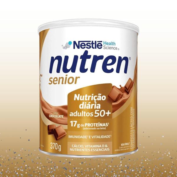 Imagem de Nutren Senior Nestle Sabor Chocolate de 370g