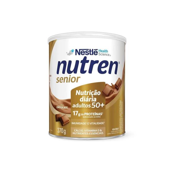 Imagem de Nutren Senior Nutrição Diária Adultos 50+ Sabor Chocolate 370g Nestlé