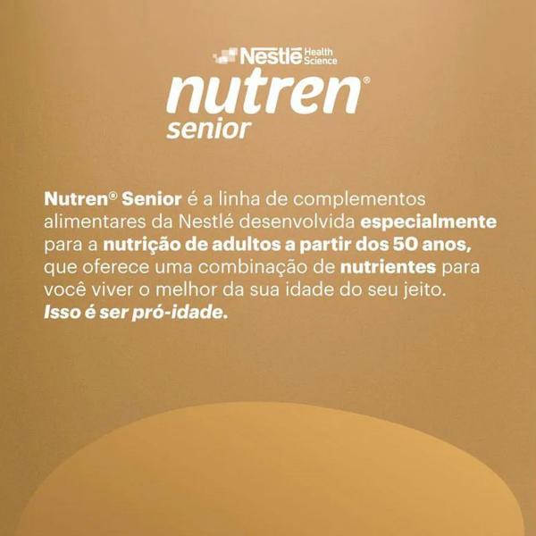 Imagem de Nutren Senior Nutrição Diária Adultos 50+ Zero Lactose Sabor Baunilha 6 Unidades 200ml Nestlé