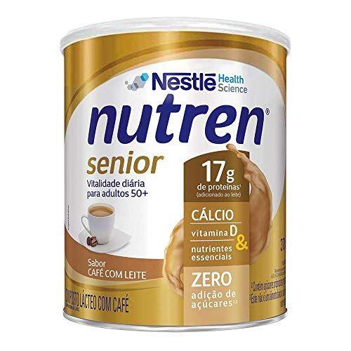 Imagem de Nutren Sênior Sabor Café com Leite Nestlé lata 370g