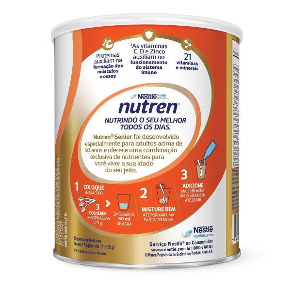 Imagem de Nutren Senior Zero Lactose 740g  Sem Sabor