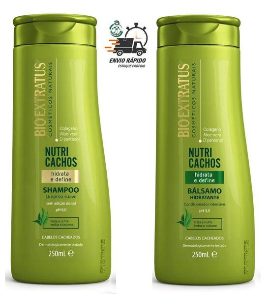 Imagem de Nutri Cachos Bio Extratus 3ABC Shampoo  Condicionador 250ml