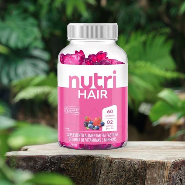 Imagem de Nutri Hair  Suplemento para cabelo , Pele e unhas 60 gomas