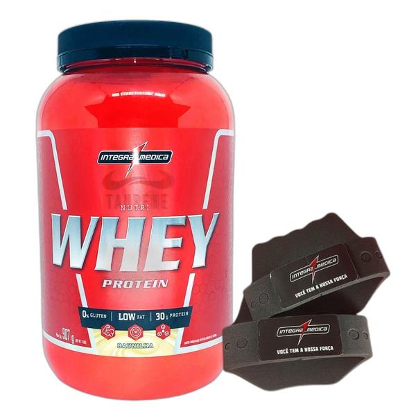 Nutri Whey Isolado Hidro Baunilha 900g Luva Preto Integral - Integralmédica Nutri Whey Isolado Hidro Baunilha 900g Luva Preto Integral - Integralmédica